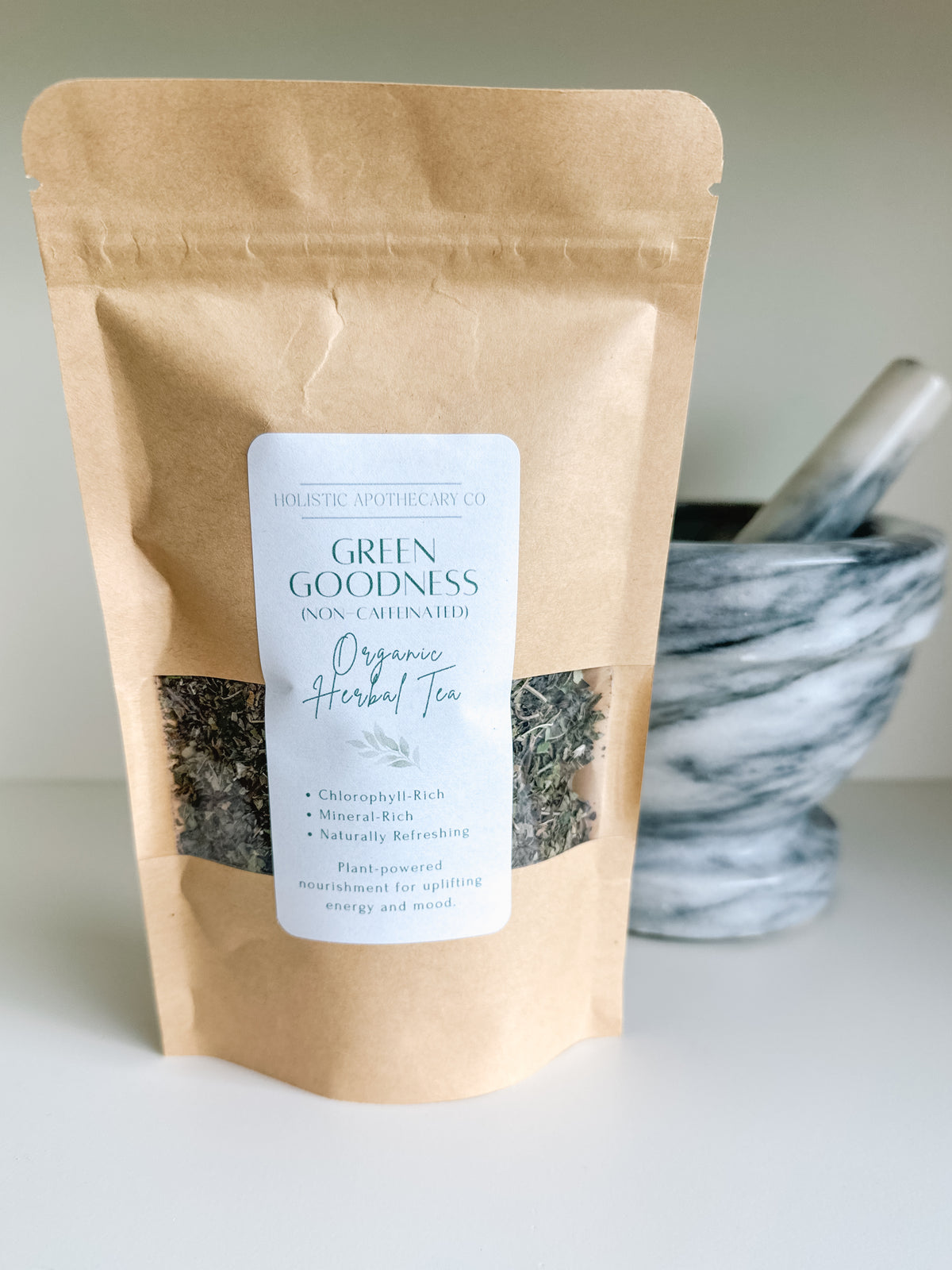 Green Goodness — Caffeine-Free Herbal Tea