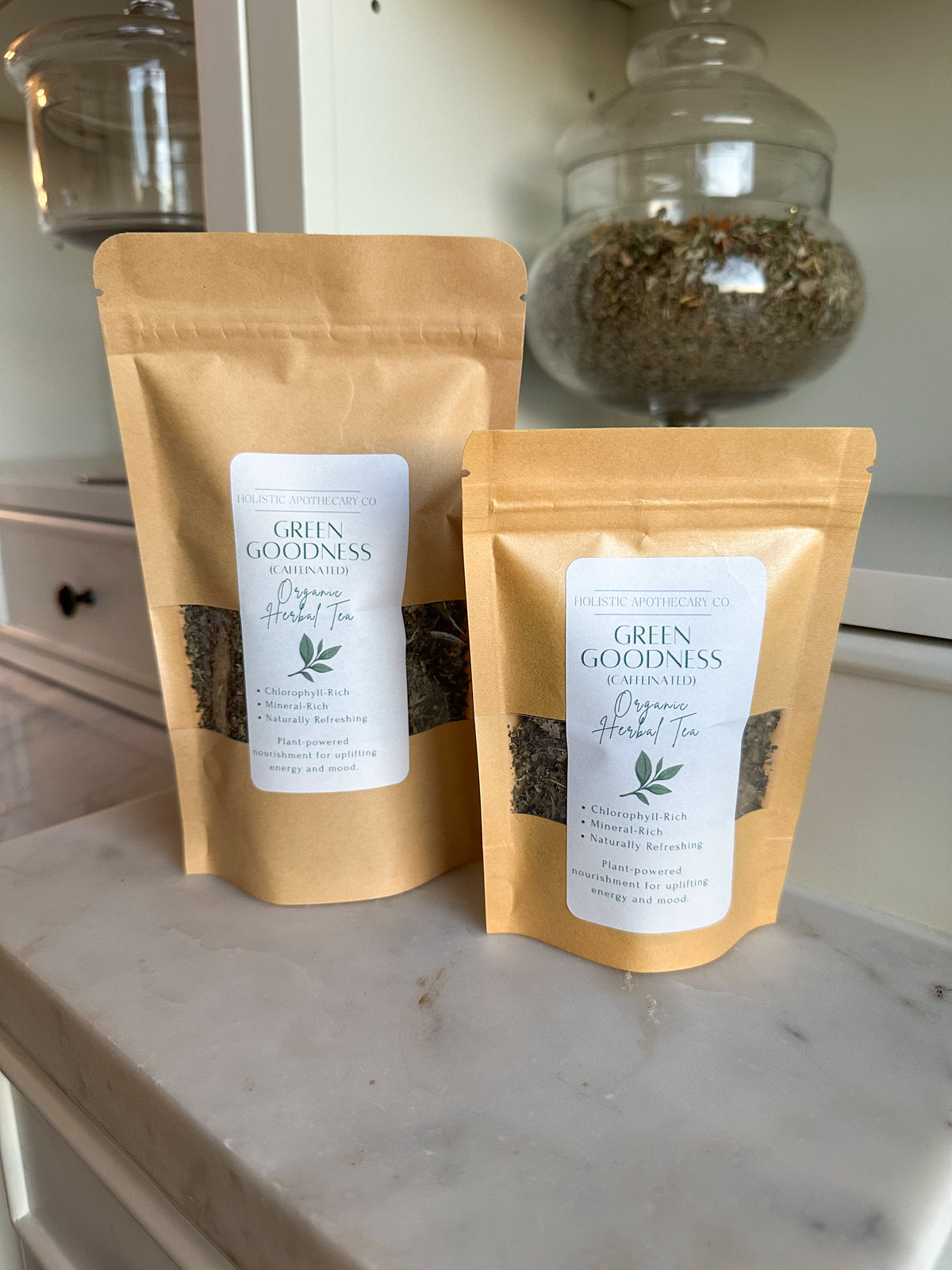 Green Goodness — Caffeinated Herbal Tea