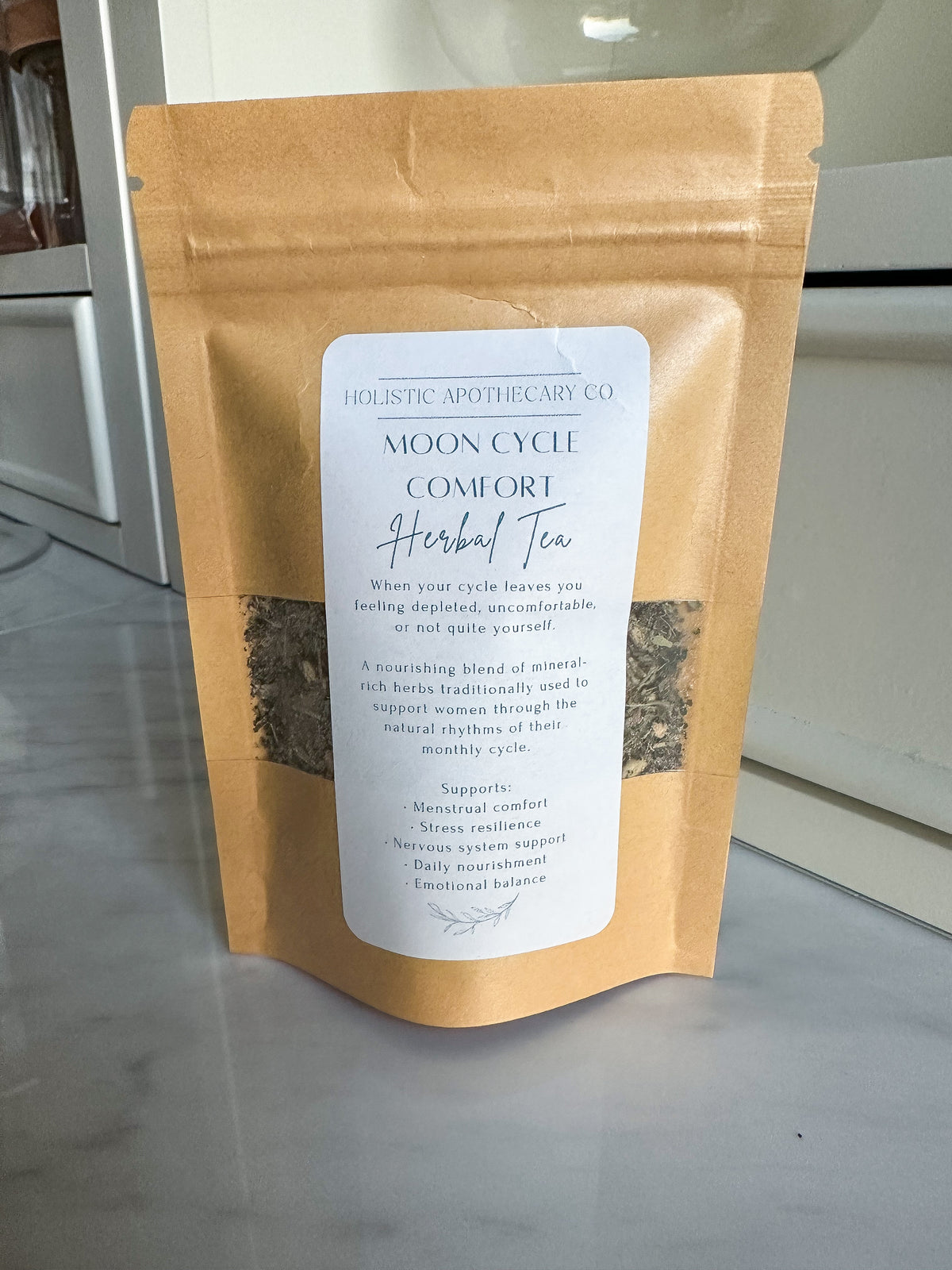 Moon Cycle Comfort — Caffeine-Free Herbal Tea