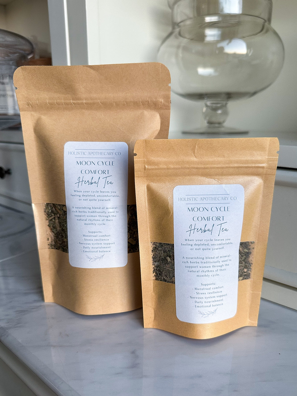 Moon Cycle Comfort — Caffeine-Free Herbal Tea