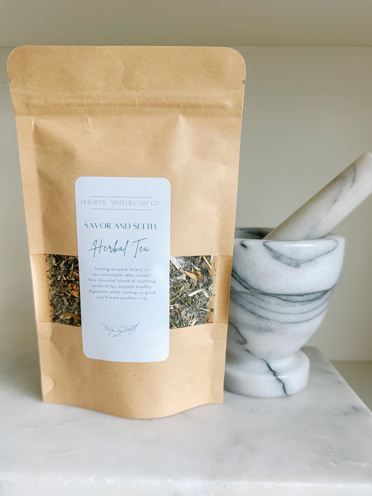 Savor + Settle Herbal Tea