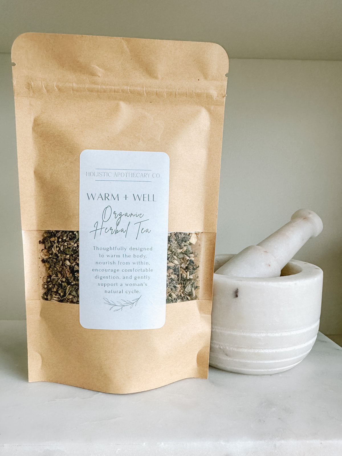 Warm + Well Herbal Tea