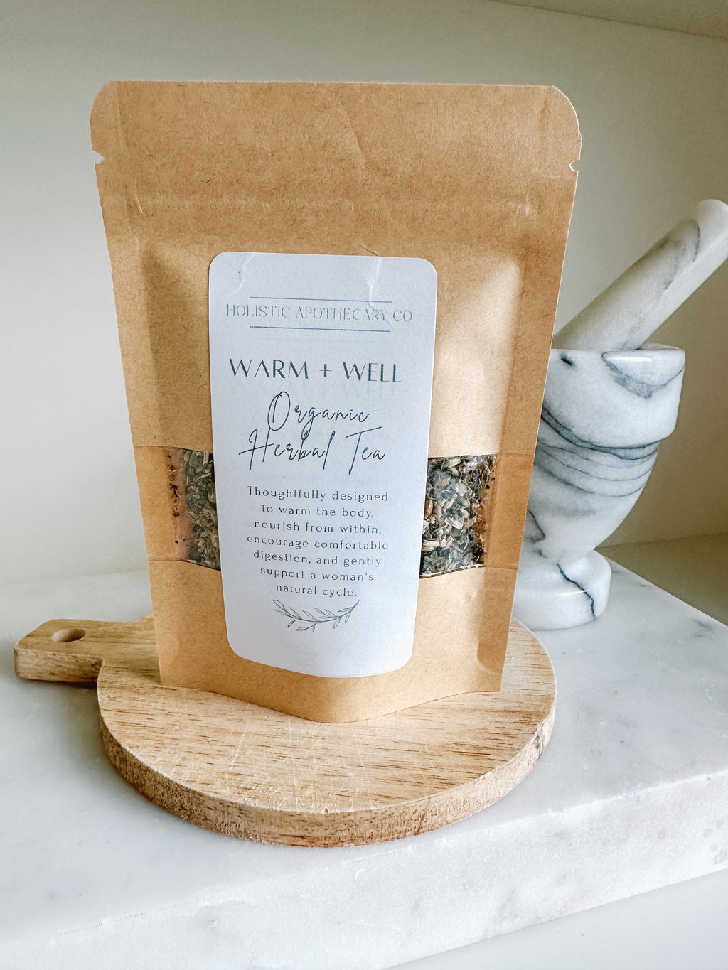 Warm + Well Herbal Tea